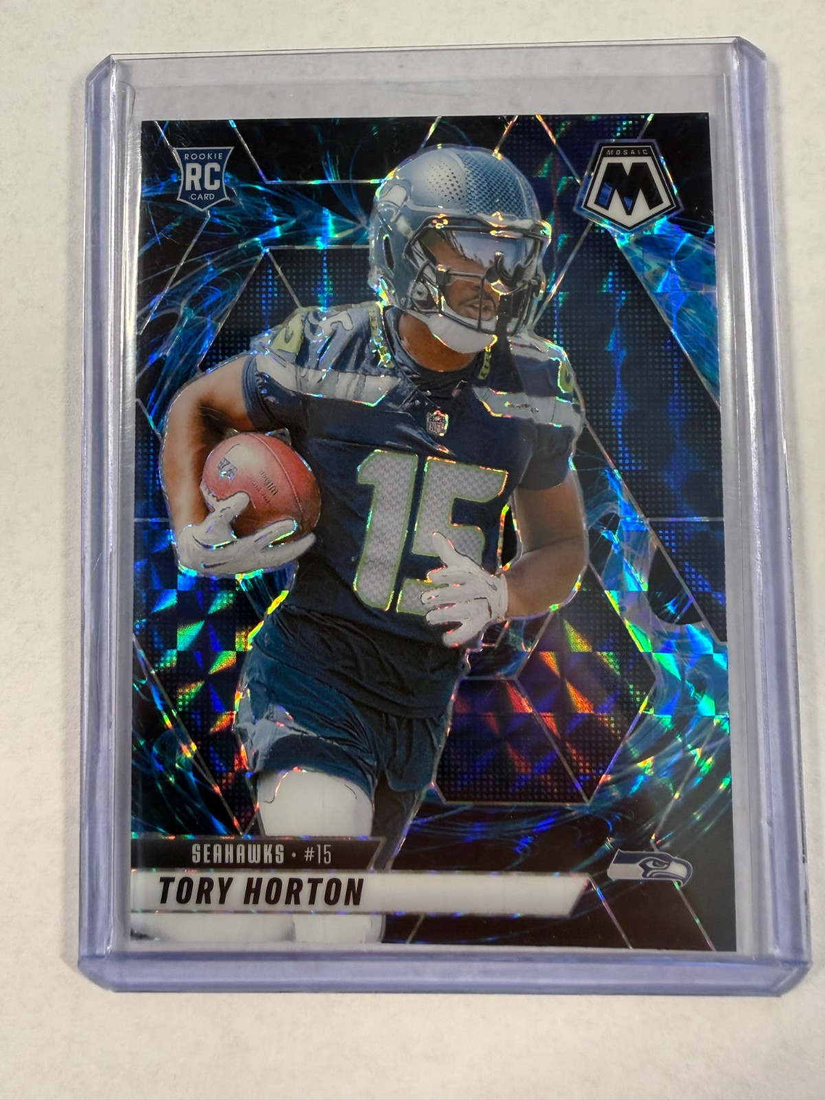 Tory Horton 2025 Panini Mosaic Genesis Prizm Rookie Card-#396 Seahawks RC SSP