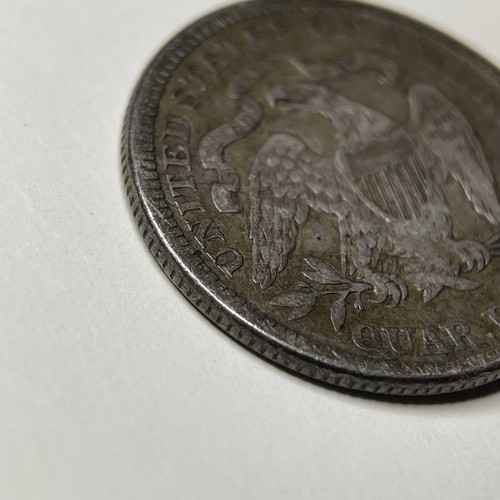 1876 Seated Liberty Quarter with Motto - VF - 7001 - Picture 22 of 24