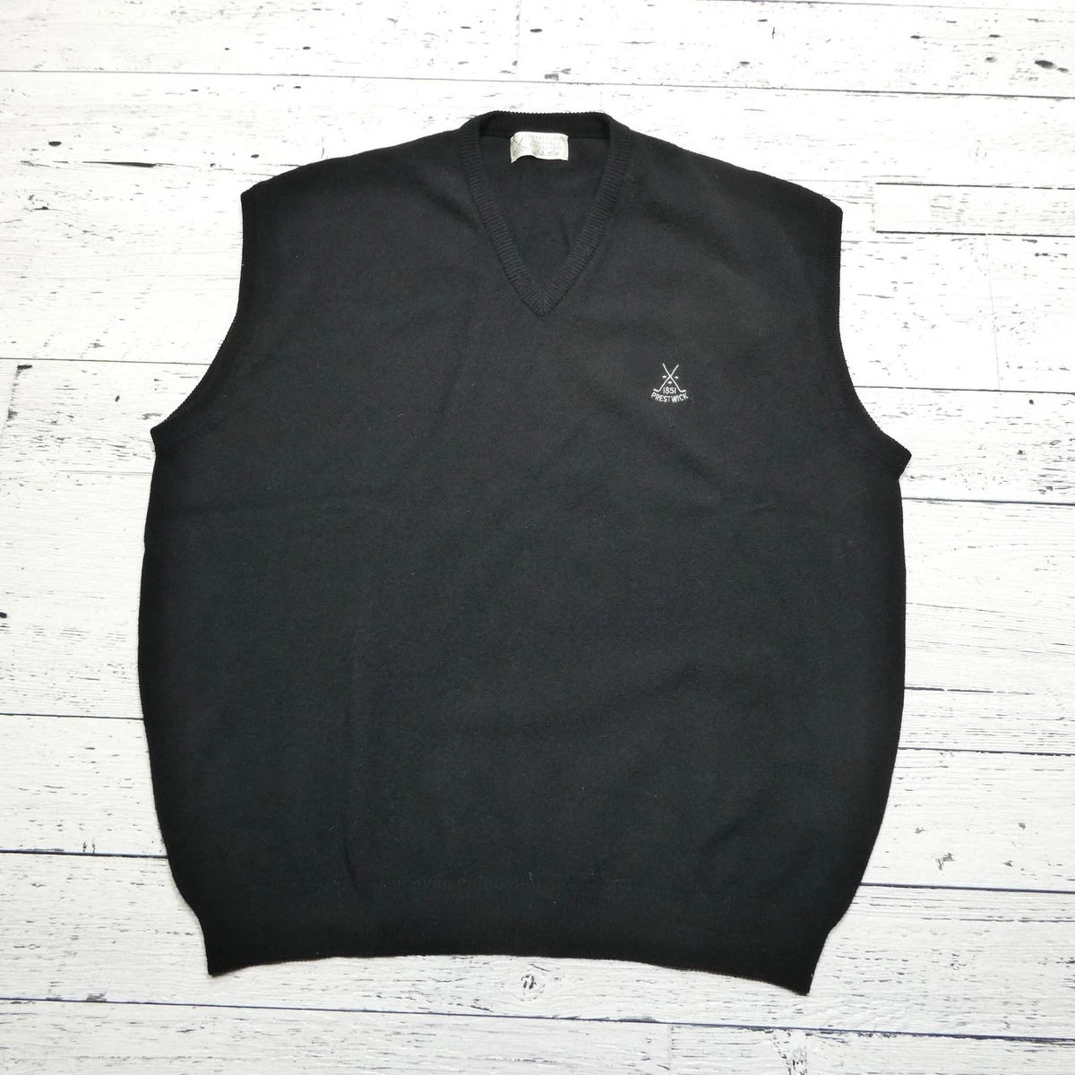 トップス 80's \"Peter Scott\" COTTON CARDIGAN BLACK 80s Peter Scott COTTON CARDIGAN BLACK