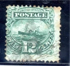 USA - Used - Sc 117 - 12c Green  - unchecked