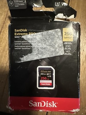 Sandisk Extreme Pro Sec 256