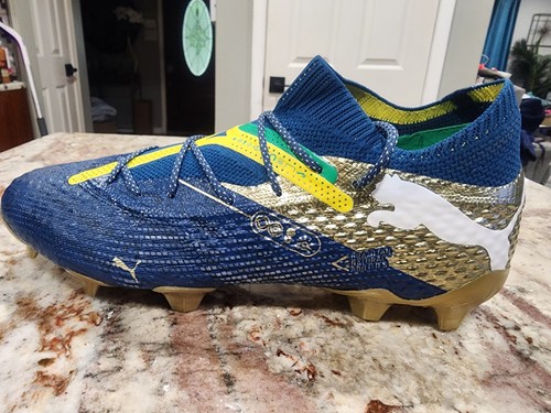 Botines de fútbol PUMA x NEYMAR FUTURE 7 ULTIMATE "BNA" para hombre 10,5 FG/AG 108079-01 NUEVOS - Imagen 3 de 13