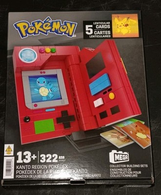 Pokemon Mega Building Brick Set- POKEDEX KANTO