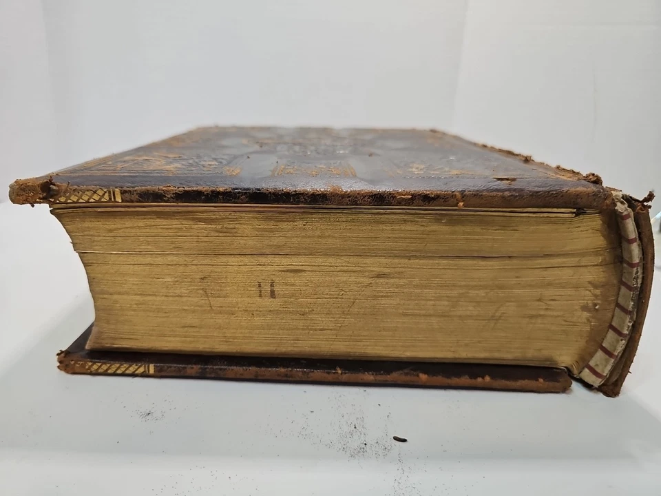 1876 Holy Bible Reference 1300 Illustration Goodspeed New York See Photos Foto 4 de 4