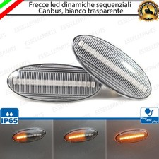 COPPIA FRECCE LATERALI 21 LED DINAMICHE SPECIFICHE PER NISSAN NOTE E11 CANBUS