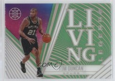 2020-21 Panini Illusions Living Legends Emerald Tim Duncan #2 HOF uy6