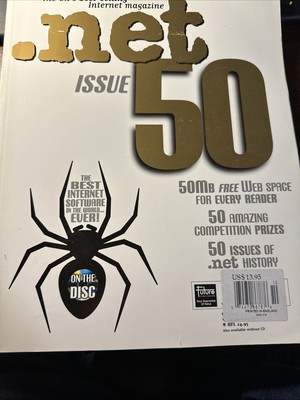 . Net Magazine  October 1998 50th Issue.