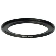 Step Up Ring Adapter 67mm auf 82mm Kamera Obj...