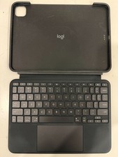 Logitech Combo Touch Keyboard Case for iPad Pro 11-inch M4 Midnight Black
