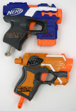 NERF Lot of 2 N-Strike Elite Micro Shots Stryfe Firestrike Dart Gun Blasters