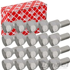 20x FEBI RADSCHRAUBEN SATZ Länge: 40mm KEGELBUND F FÜR STAHLFELGEN