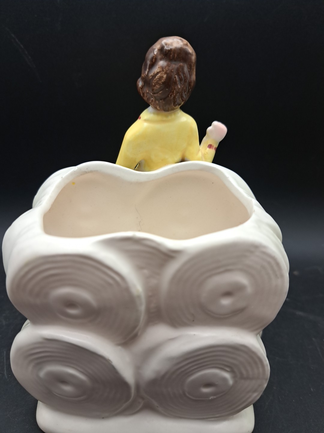 Vintage Relpo DANCING TEENAGE GIRL PLANTER Samson Imports #5437A 1963 HTF