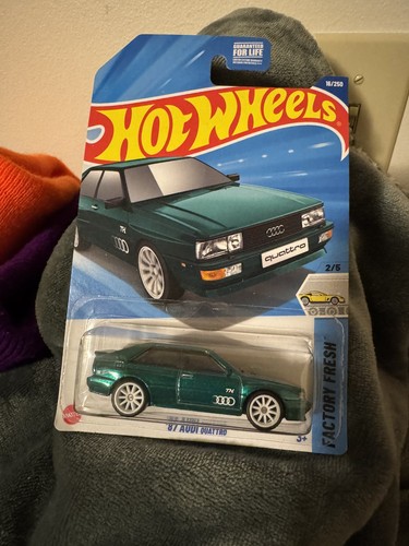 Hotwheels super treasure hunt sth '87 Audi quattro neuf scellé 2025 carte courte Hotwheels super treasure hunt sth '87 Audi quattro neuf scellé 2025 carte courte