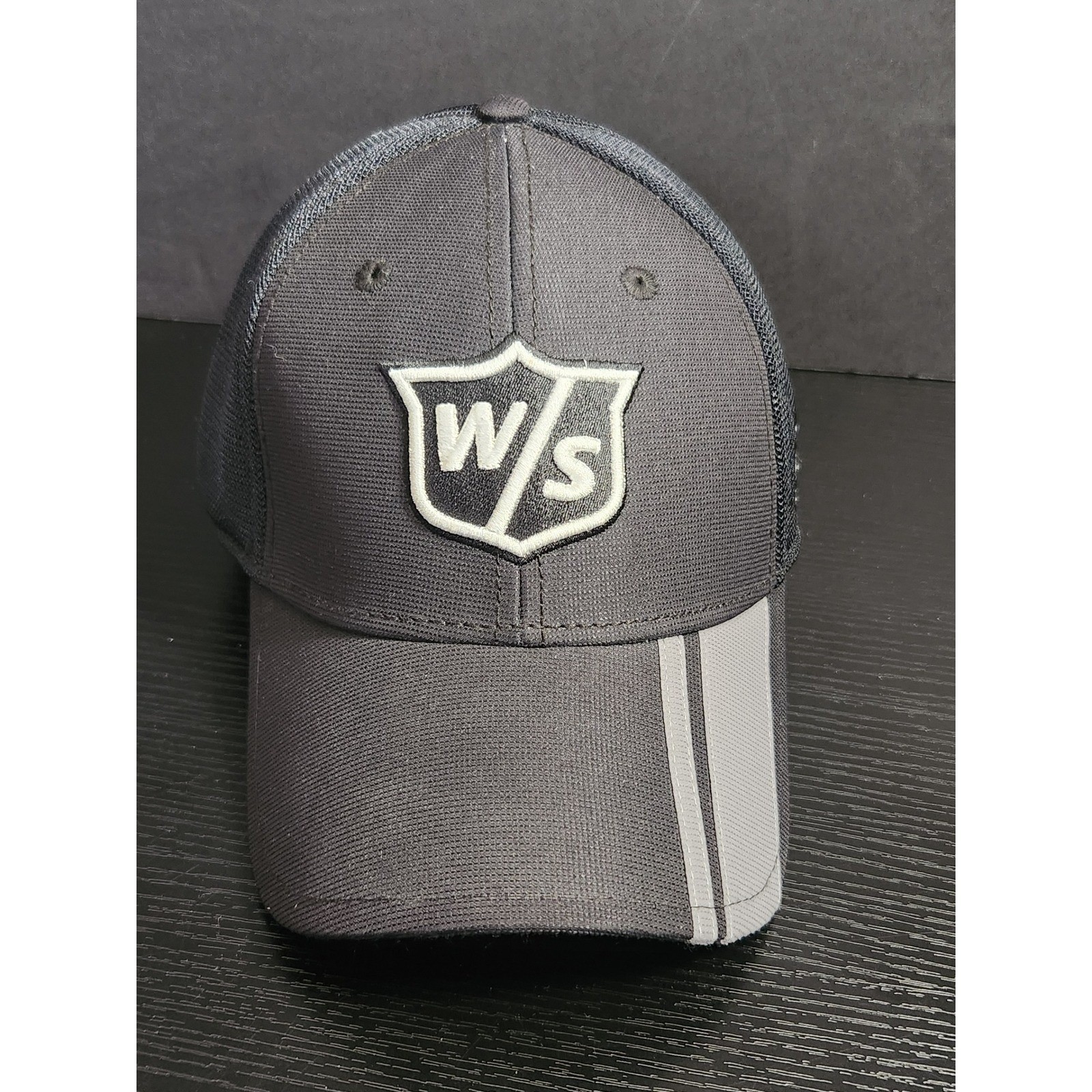 Hat Cap A Flex Black Fitted