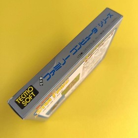 Super Star Force TECMO Nintendo Famicom software with box and instructions #4559