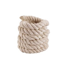 Faxco 10ft Natural Twisted Cotton Rope Strong Triple-Strand Rope for Sports, ...