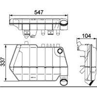 AusgleichsbehäLter KüHlmittel Mahle Crt 67 000S KüHlung