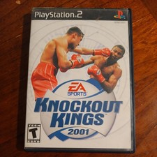 Knockout Kings 2001 (Sony PlayStation 2, 2001) CIB w/ Manual & Registration PS2