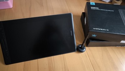 Grafiktablett Huion Kamvas pro 16 Kreative Pen Display