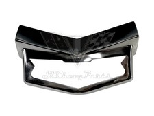 1959 Chevy Nomad Brookwood Wagon Tailgate Lic Plate Emblem Holder Molding Show 1959 Chevy Nomad Brookwood Wagon Tailgate Lic Plate Emblem Holder Molding Show