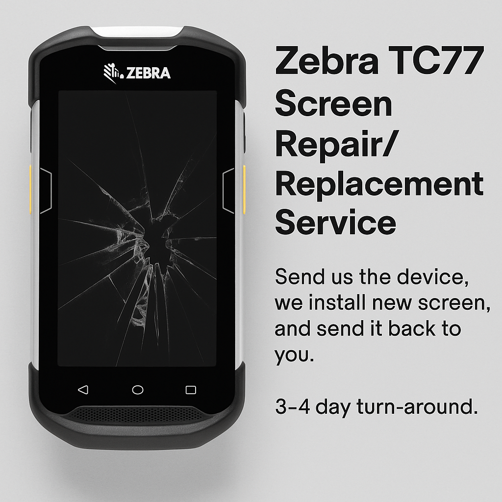 Zebra TC77 Screen Repair/Replacement Service!🔥⭐ | eBay