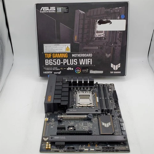 ASUS TUF GAMING B650-PLUS WIFI AMD B650 AM5 ATX motherboard -NOT WORKING-