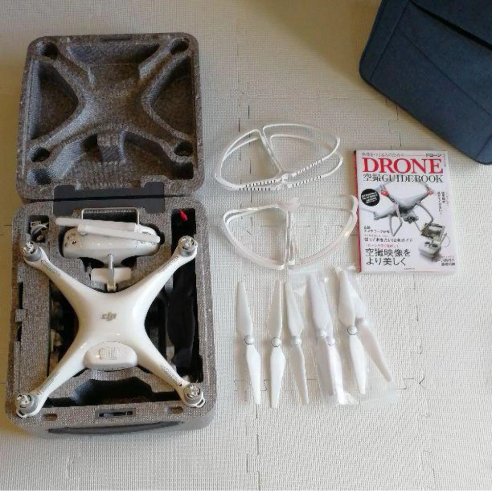 Dji Phantom 4 Drone With 2 Batteries Camera Drone Quadcopter Photography - Image 4 of 4