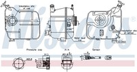 Nissens AusgleichsbehäLter KüHlmittel ** First Fit ** 996239 1 Liter Kunststoff