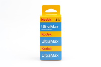 Kodak Ultra Max 400 ISO 135/36 Color Film 3x Pack 07/26