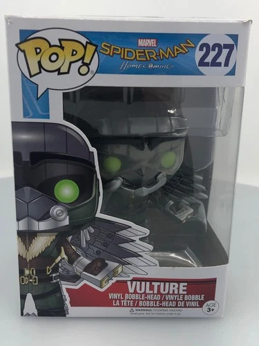 Funko POP! Marvel Spider-Man: Homecoming Vulture #227 Vinyl Figure DAMAGED BOX