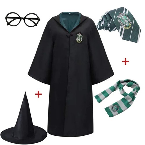 Bata de Harry Potter Capa de Hogwarts Disfraz de Halloween Bata Mágica Rendimiento - Imagen 5 de 33