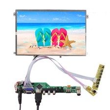 HD VGA AV US LCD Driver Board 10.1" HSD101PWW1 B101EW05 1280X800 LCD Screen