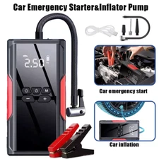 99800mAh Car Jump Starter with Air Compressor Air Pump Inflator Battery Charger