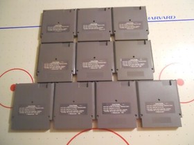 NINTENDO NES 10 GAME LOT -Bayou Billy, Commando & More - Cleaned, Tested,Works