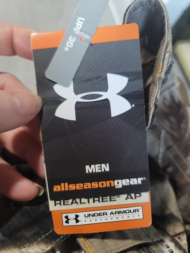 Under Armour Camo Camoflauge All Season Realtree AP Pants 42 30 New - Picture 10 of 12
