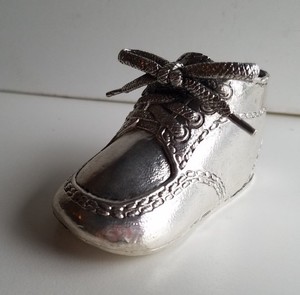 baby shoe pewtering