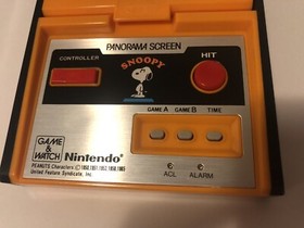 Nintendo Game&Watch Snoopy Tennis Panorama Screen