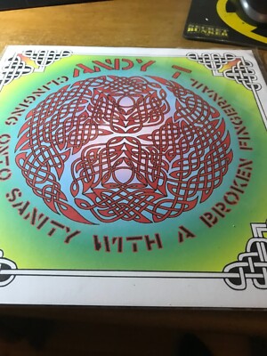 ANDY T - CLINGING ONTO SANITY WITH A BROKEN FINGERNAIL / Vinyl 10'' New sealed Pu