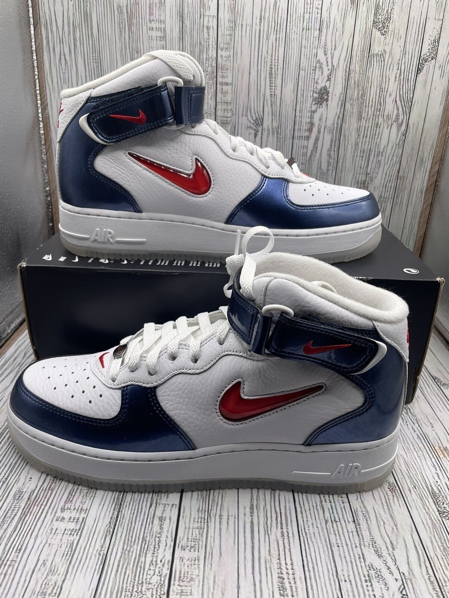 Nike Air Force 1 Mid QS DH5623 101 Independence Day Men Size Nike Air Force 1 Mid QS DH5623 101 Independence Day Men Size