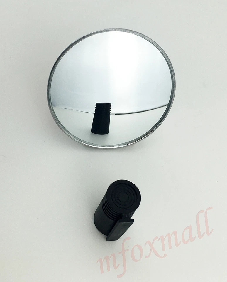 2X Vehicle Rearview Back Blind Spot Mirror Auxiliary Wide Angle Convex Accessory - Image 4 of 4