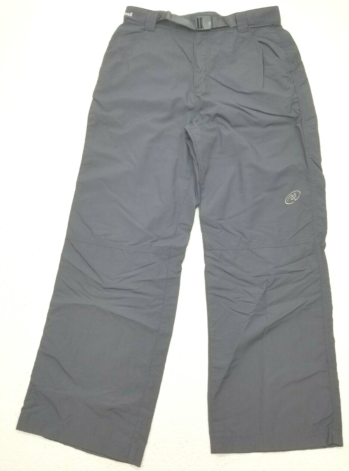 CLOUDVEIL Nylon Belted Hiking Pants Gray Mens Size 32x29 eBay
