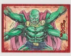 WARLORD OF MARS EXCLUSIVE SAN DIEGO COMIC CON 2012 SKETCH CARD BY DAN BORGONOS