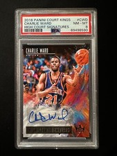 2018 Panini Court Kings #CWD Charlie Ward - High Court Signatures /149 - PSA 8