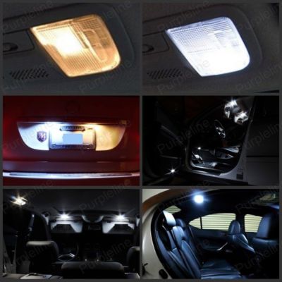 11-Piece Ultra White LED Interior Light Kit For 1993-2002 Chevy Camaro – 6000K, 12V – Dome, Map, Trunk & More