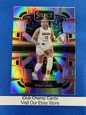 2024 #55 Haley Jones Panini WNBA Select Concourse Silver Prizm Dream