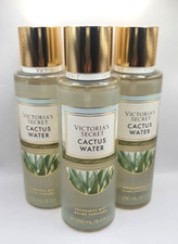 VICTORIA'S SECRET CACTUS WATER BODY MIST 8.4 FL OZ SET OF 3 