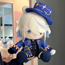 Genshin Impact Furina 40cm Plush Doll Dress up Toy Plushie Game Anime