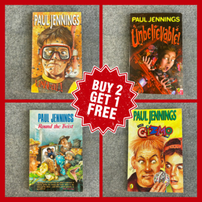 Paul Jennings Kids Fiction Books CHOOSE Your TITLES Save Post Buy 2 Get 1 FREE 
