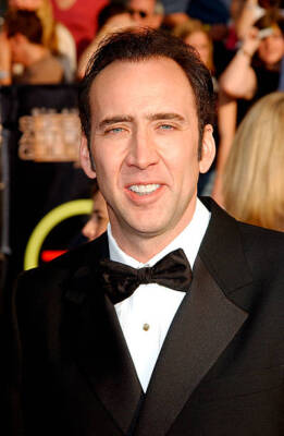 Actor Nicolas Cage at the 9th Annual Screen Actors Guild Awards at- Old Photo