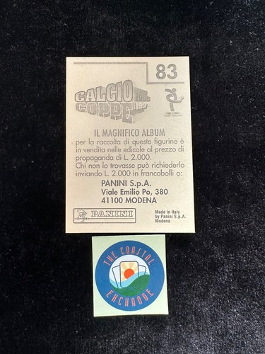 1996-1997 Panini Calcio Coppe | Choose Your Single(s) | #1-144 | #A-R - Bild 129 von 241